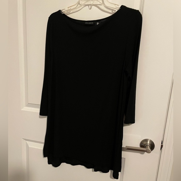 EUC Willi Smith Pullover Blouse, SizeM 3/4” sleeves & 5”  slits at the side seam - Picture 9 of 12